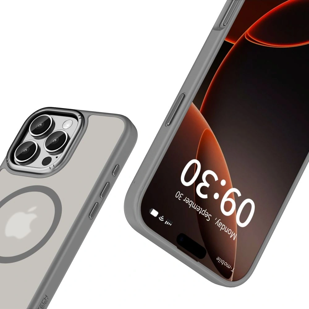 Hurtownia GSM - Tech-Protect MagEdge MagSafe Apple iPhone 16 Pro Titán/fegyverfém - THP3528 - {ean13} - Hurt