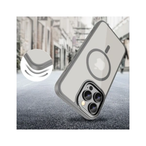Etui Tech-Protect MagEdge MagSafe Apple iPhone 16 Pro Max Titanium/gunmetal
