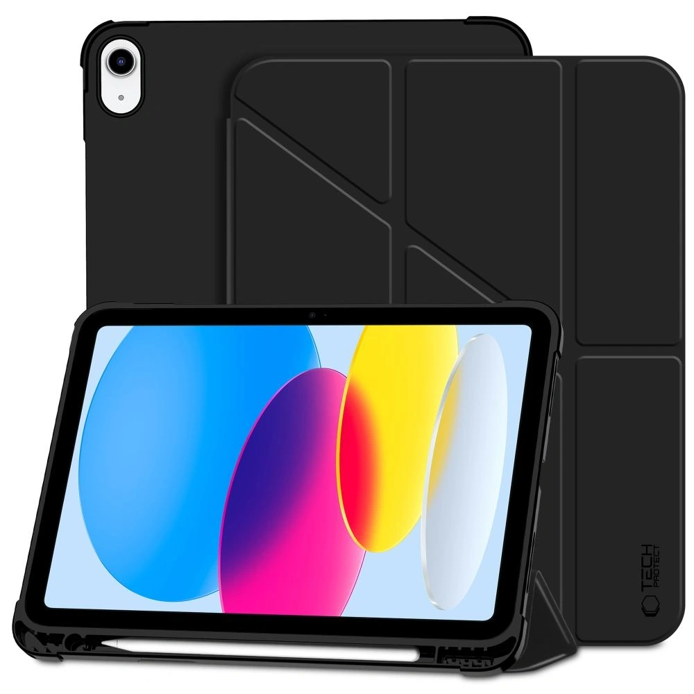Hurtownia GSM - Etui Tech-Protect Smartcase Pen Origami Apple iPad 10.9 2022 (10. generace) černá - THP3532 - {ean13} - Hurt