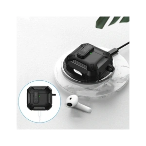 Hurtownia GSM - Etui Tech-Protect Carbonox Apple AirPods 4 Černé - THP3533 - {ean13} - Hurt