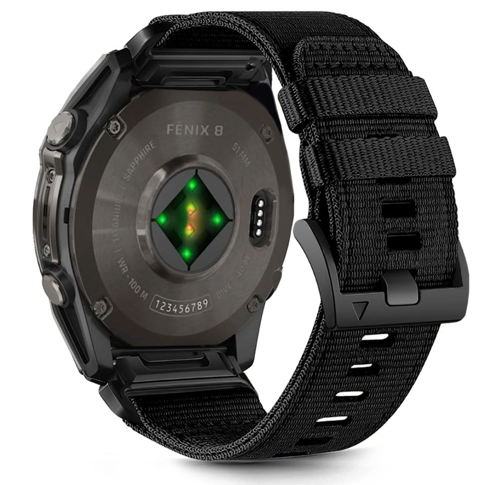 Hurtownia GSM - Tech-Protect Nylon Classic Garmin Fenix 5x / 5x Plus / 6x / 6x Pro / 7x / 8 51mm Fekete - THP3534 - {ean13} - Hurt