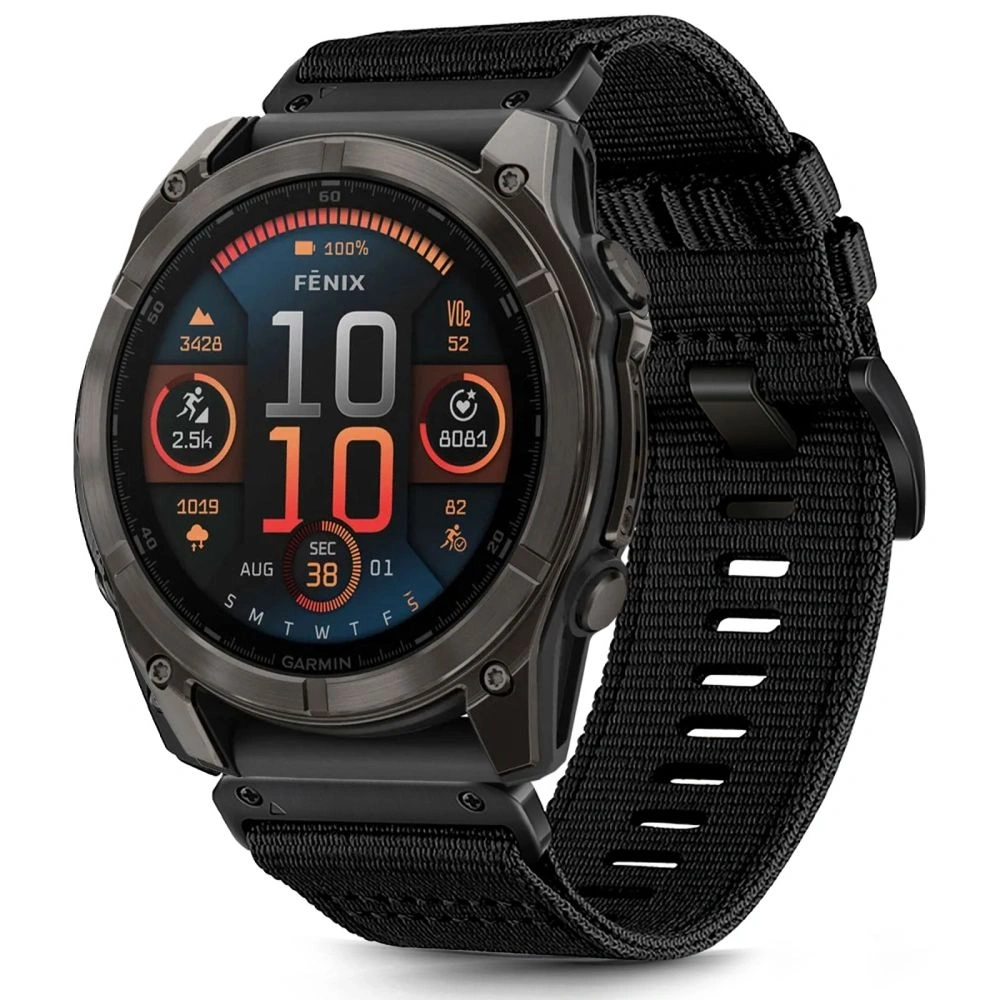 Hurtownia GSM - Tech-Protect Nylon Classic Garmin Fenix 5x / 5x Plus / 6x / 6x Pro / 7x / 8 51mm Fekete - THP3534 - {ean13} - Hurt