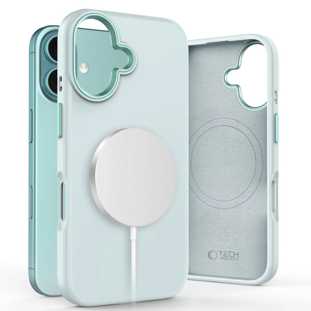 Hurtownia GSM - Tech-Protect Silicon Pur MagSafe Apple iPhone 16 Albastru Cerului - THP3541 - {ean13} - Hurt