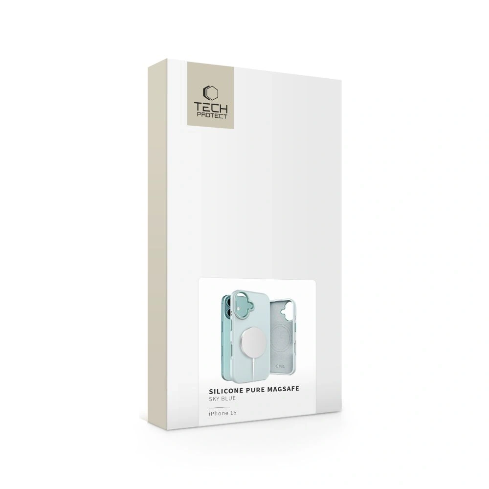 Hurtownia GSM - Tech-Protect Silikon Pure MagSafe Apple iPhone 16 Himmelblau - THP3541 - {ean13} - Hurt