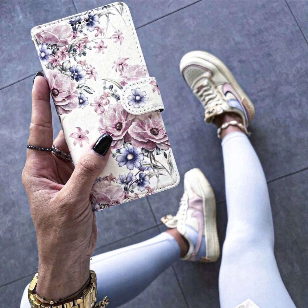 Hurtownia GSM - Etui Tech-Protect Wallet Xiaomi Redmi 14C / Poco C75 Blossom Flower - THP3544 - {ean13} - Hurt