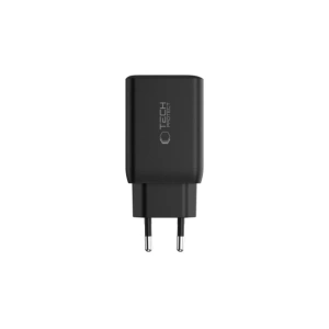 Hurtownia GSM - Tech-Protect NC45W-GAN 2xUSB-C Hálózati Töltő PD45W Fekete - THP3545 - {ean13} - Hurt