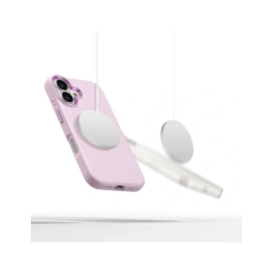Etui Tech-Protect Silicone Pure MagSafe Apple iPhone 16 Pink Pearl