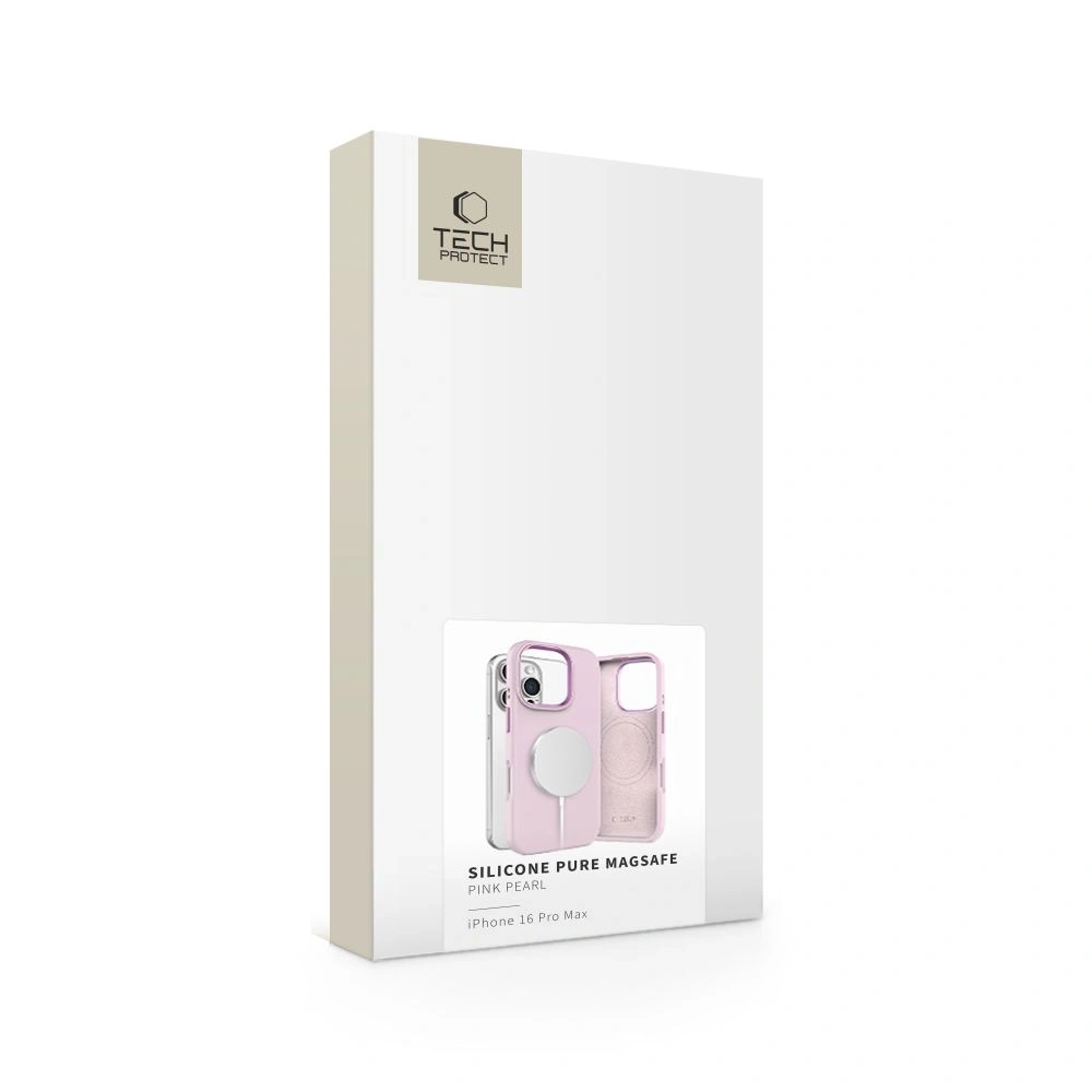 Hurtownia GSM - Tech-Protect Silikon Pure MagSafe Apple iPhone 16 Pro Max Pink Pearl - THP3548 - {ean13} - Hurt