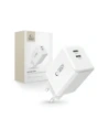 Tech-Protect NC45W-GAN 2xUSB-C Hálózati Töltő PD45W Fehér