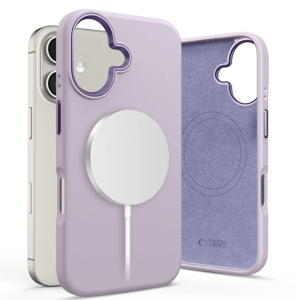 Hurtownia GSM - Tech-Protect Szilikon Pure MagSafe Apple iPhone 16 Mauve - THP3552 - {ean13} - Hurt