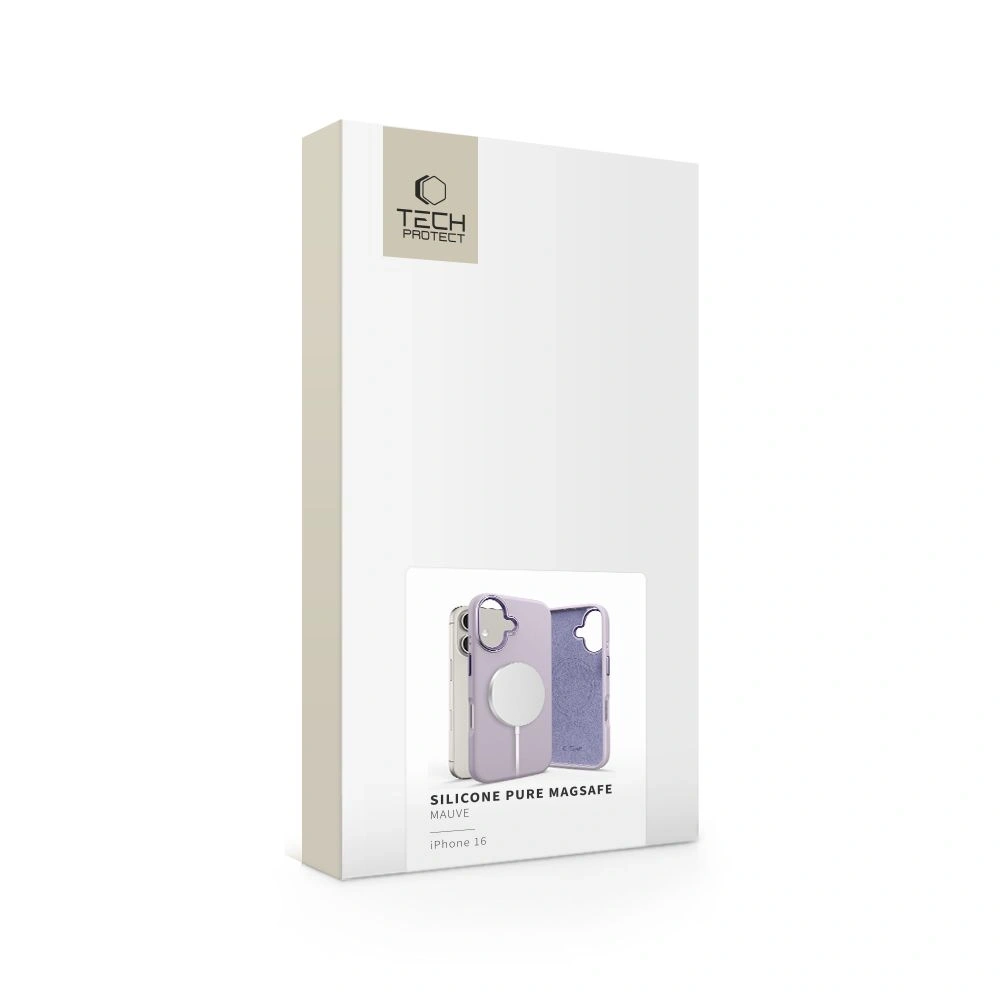 Hurtownia GSM - Tech-Protect Szilikon Pure MagSafe Apple iPhone 16 Mauve - THP3552 - {ean13} - Hurt