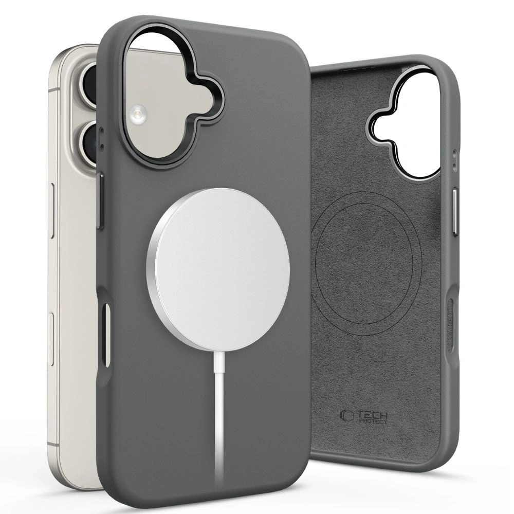 Hurtownia GSM - Tech-Protect Silicone Pure MagSafe Apple iPhone 16 Argilă - THP3553 - {ean13} - Hurt