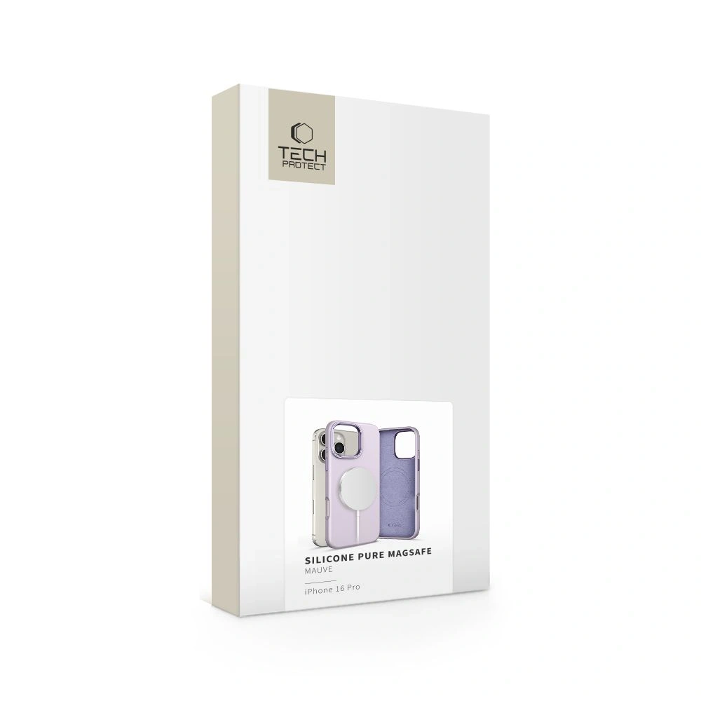 Hurtownia GSM - Tech-Protect Szilikon Pure MagSafe Apple iPhone 16 Pro Mauve - THP3554 - {ean13} - Hurt