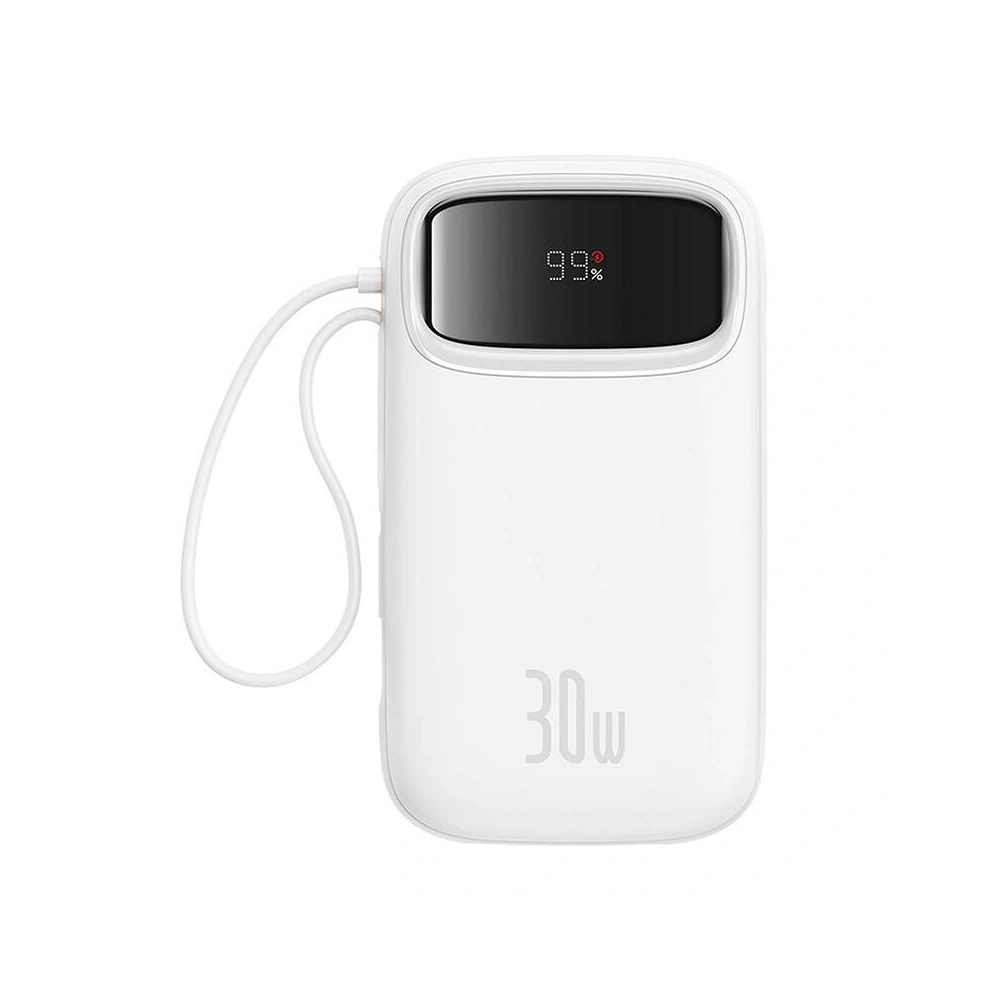 Hurtownia GSM - Baseus QPow 2 20000mAh 30W 2xUSB-C Powerbank (weiß) - BSU8878 - {ean13} - Hurt