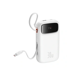 Hurtownia GSM - Baseus QPow 2 20000mAh 30W 2xUSB-C powerbank (alb) - BSU8878 - {ean13} - Hurt