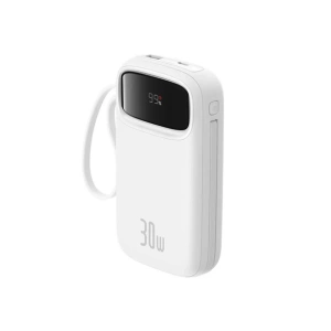 Hurtownia GSM - Baseus QPow 2 20000mAh 30W 2xUSB-C Powerbank (weiß) - BSU8878 - {ean13} - Hurt
