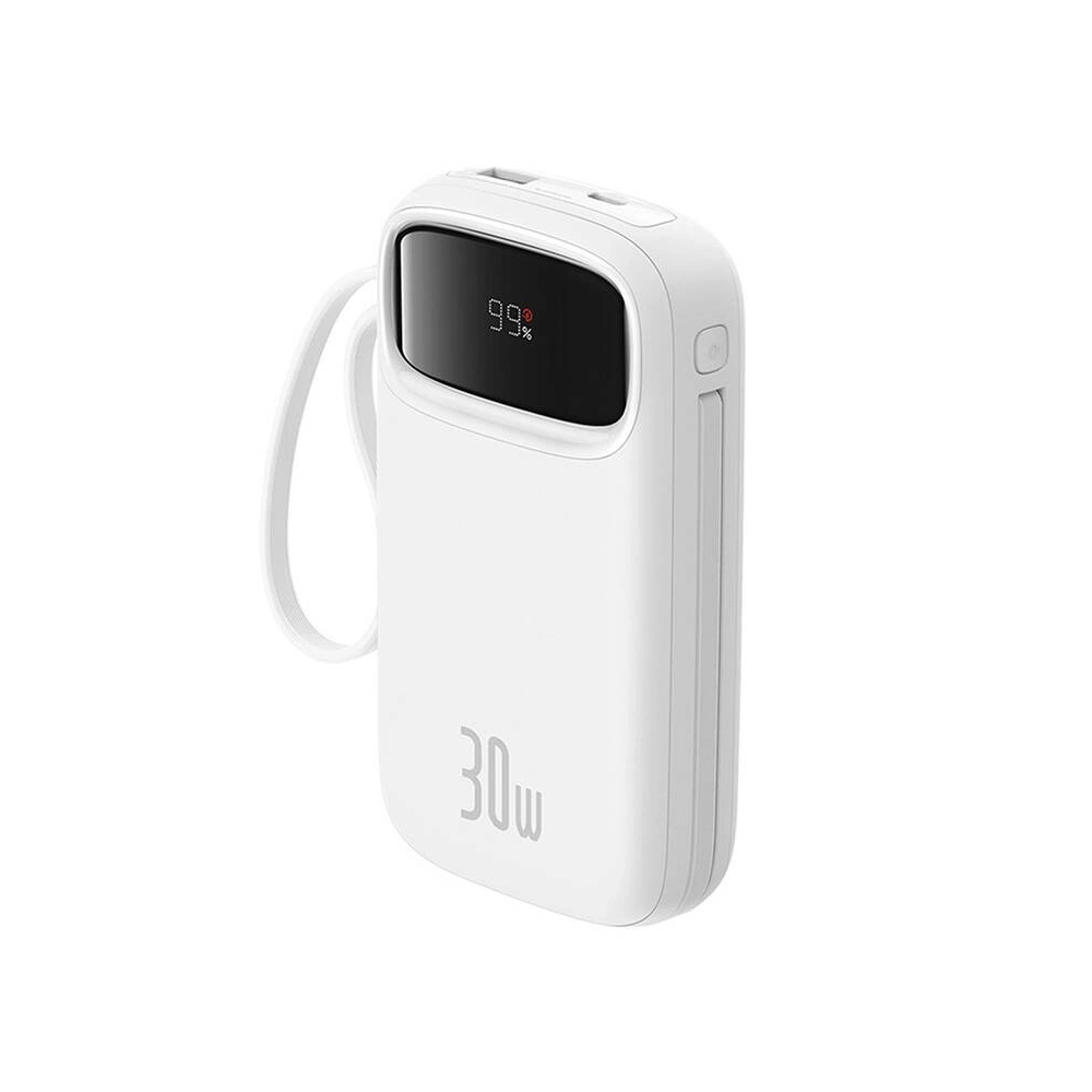 Hurtownia GSM - Baseus QPow 2 20000mAh 30W 2xUSB-C Powerbank (weiß) - BSU8878 - {ean13} - Hurt