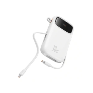 Hurtownia GSM - Baseus QPow 2 20000mAh 30W 2xUSB-C Powerbank (weiß) - BSU8878 - {ean13} - Hurt