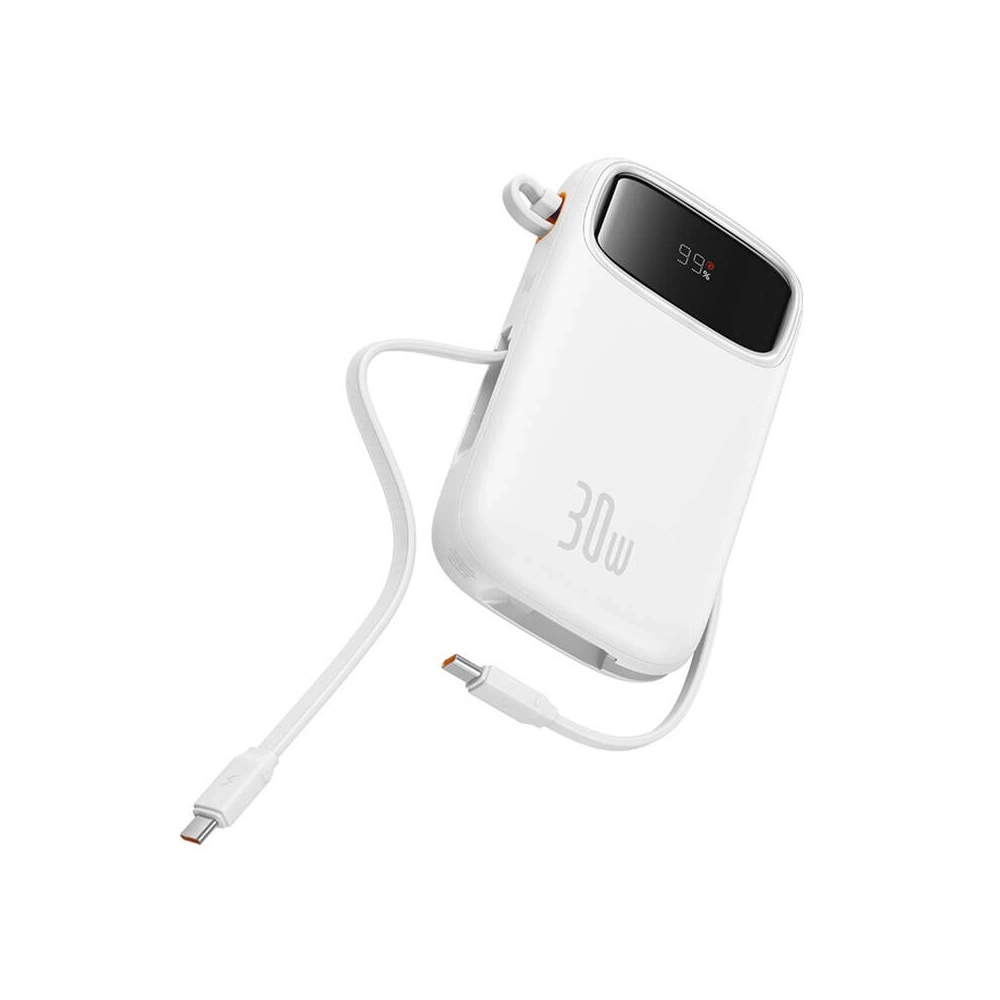Hurtownia GSM - Baseus QPow 2 20000mAh 30W 2xUSB-C Powerbank (weiß) - BSU8878 - {ean13} - Hurt