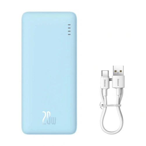 Powerbank Baseus Airpow 10000mAh 20W (niebieski)
