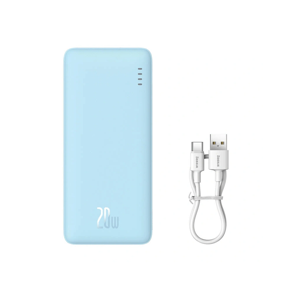 Wholesale Baseus Airpow 10000mAh 20W powerbank (blue) - BSU8881 - {ean13} - Hurt