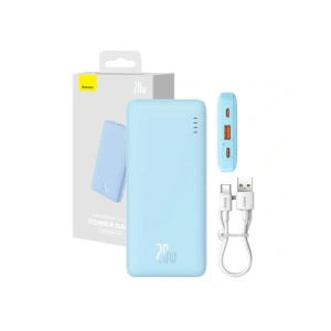 Hurtownia GSM - Baseus Airpow 10000mAh 20W Powerbank (blau) - BSU8881 - {ean13} - Hurt