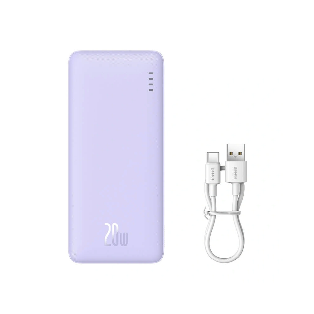 Hurtownia GSM - Baseus Airpow 10000mAh 20W Powerbank (lila) - BSU8882 - {ean13} - Hurt