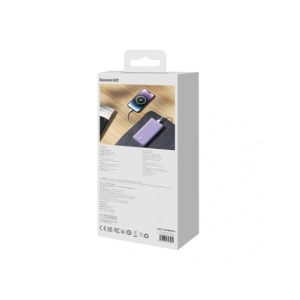Hurtownia GSM - Baseus Airpow 10000mAh 20W Powerbank (lila) - BSU8882 - {ean13} - Hurt