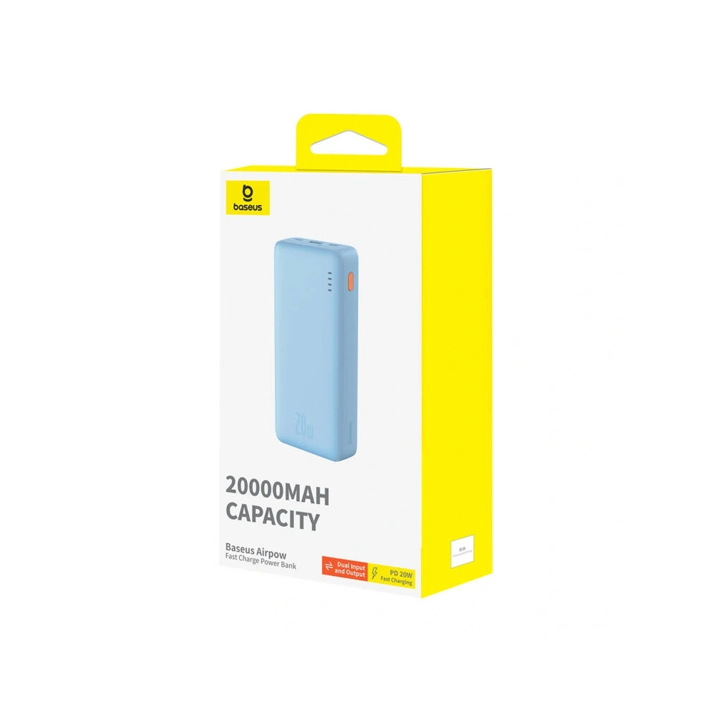 Hurtownia GSM - Baseus Airpow 20000mAh 20W Powerbank (blau) - BSU8884 - {ean13} - Hurt