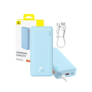 Hurtownia GSM - Baseus Airpow 20000mAh 20W Powerbank (blau) - BSU8884 - {ean13} - Hurt