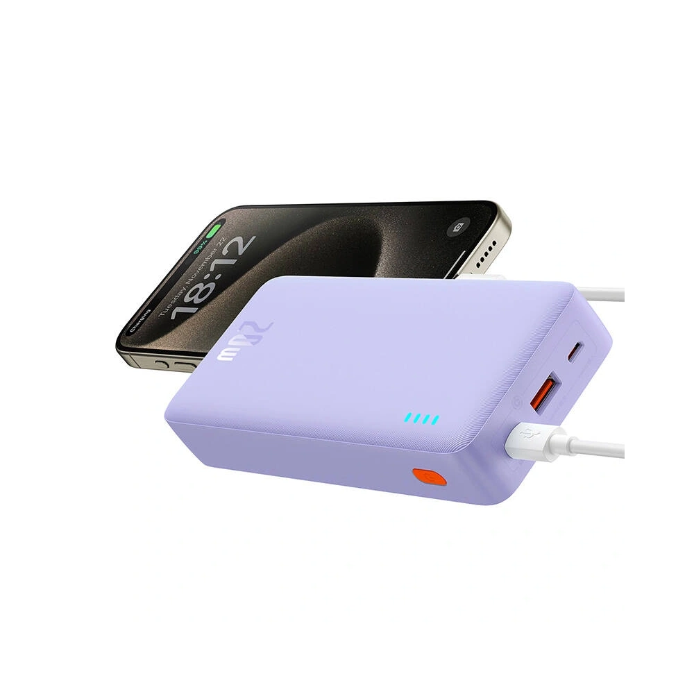 Hurtownia GSM - Baseus Airpow 20000mAh 20W Powerbank (lila) - BSU8885 - {ean13} - Hurt