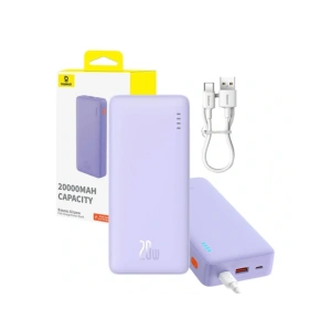 Hurtownia GSM - Baseus Airpow 20000mAh 20W Powerbank (lila) - BSU8885 - {ean13} - Hurt