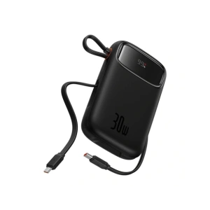 Hurtownia GSM - Baseus QPow 2 10000mAh 30W 2xUSB-C Powerbank (schwarz) - BSU8886 - {ean13} - Hurt
