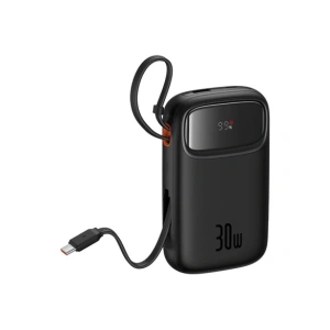 Hurtownia GSM - Baseus QPow 2 10000mAh 30W 2xUSB-C Powerbank (schwarz) - BSU8886 - {ean13} - Hurt