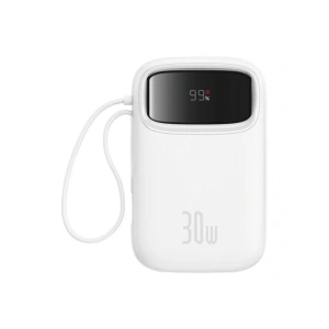 Hurtownia GSM - Baseus QPow 2 10000mAh 30W 2xUSB-C powerbank (alb) - BSU8887 - {ean13} - Hurt