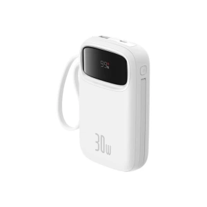 Hurtownia GSM - Baseus QPow 2 10000mAh 30W 2xUSB-C Powerbank (weiß) - BSU8887 - {ean13} - Hurt