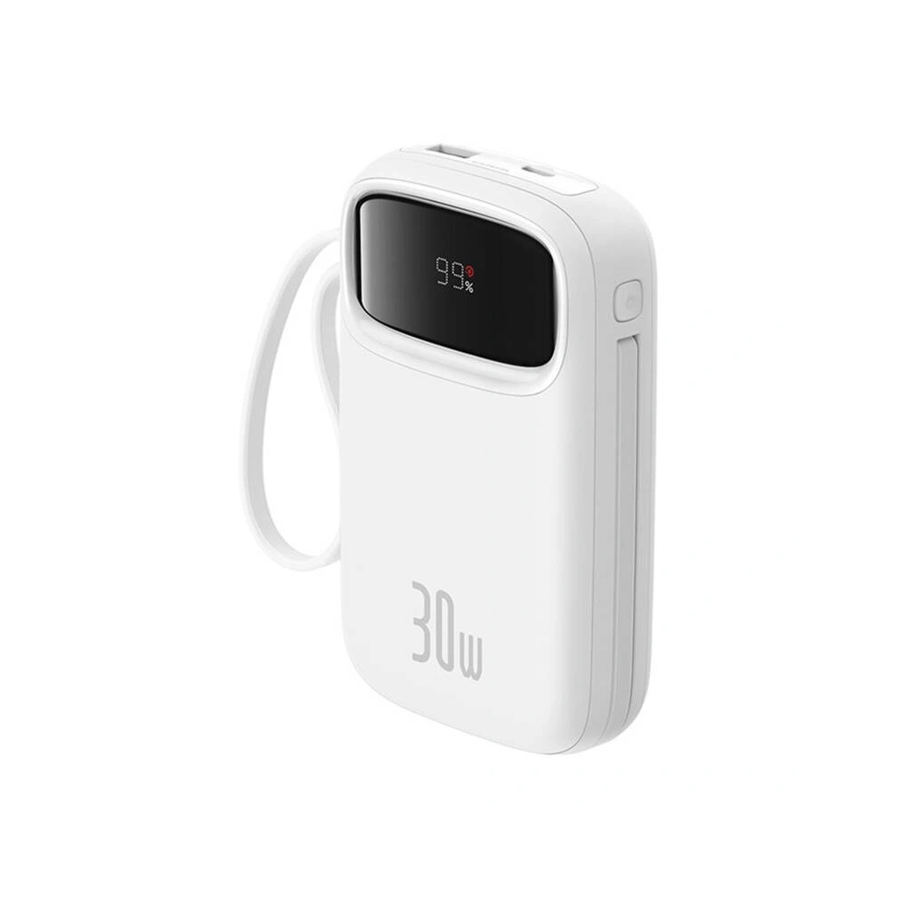 Hurtownia GSM - Powerbank Baseus QPow 2 10000mAh 30W 2xUSB-C (bílý) - BSU8887 - {ean13} - Hurt