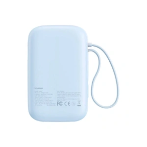 Hurtownia GSM - Baseus QPow 2 10000mAh 30W 2xUSB-C powerbank (albastru) - BSU8888 - {ean13} - Hurt