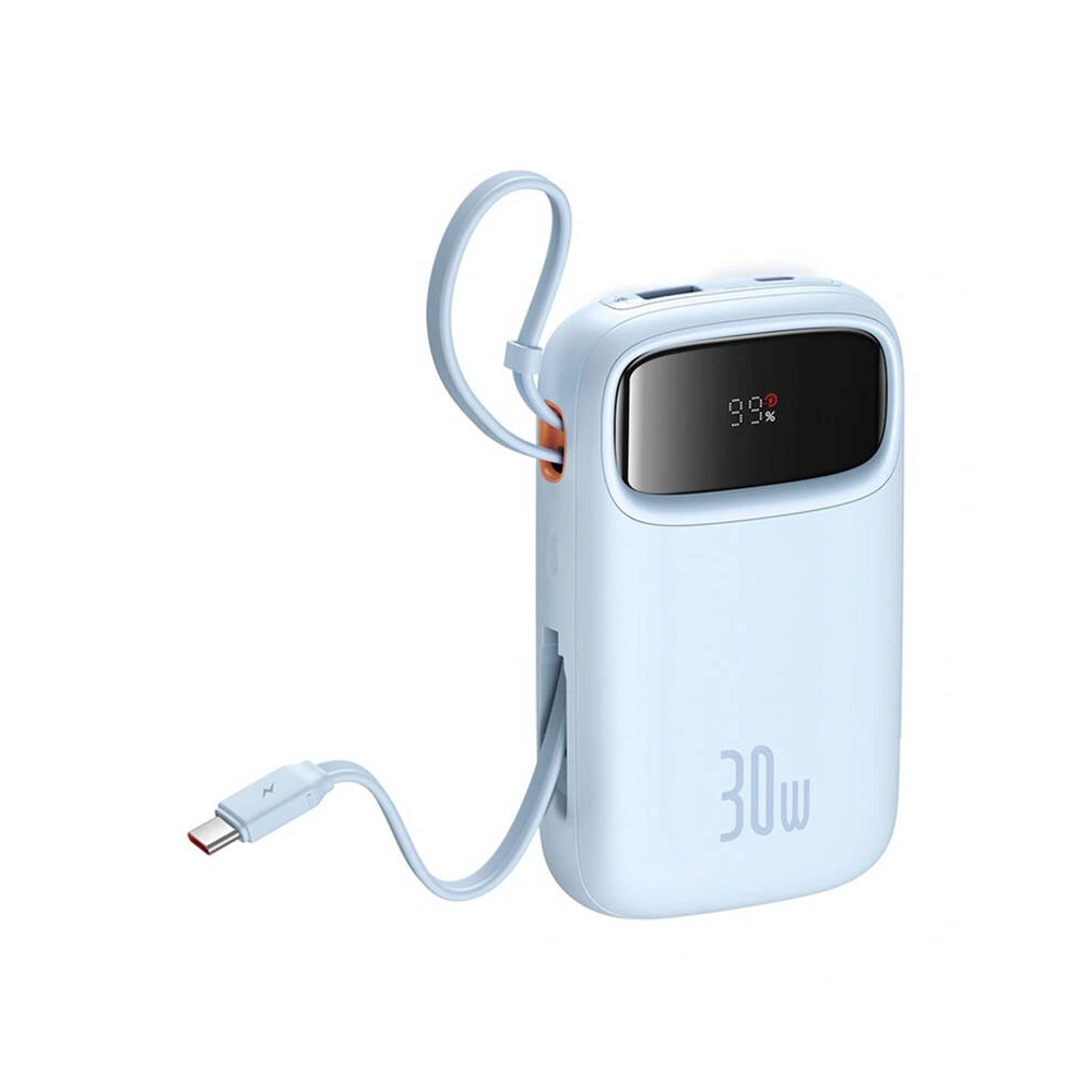Hurtownia GSM - Baseus QPow 2 10000mAh 30W 2xUSB-C Powerbank (blau) - BSU8888 - {ean13} - Hurt