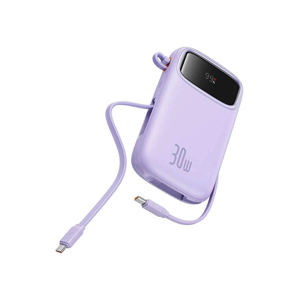 Hurtownia GSM - Baseus QPow 2 10000mAh 30W 2xUSB-C Powerbank (lila) - BSU8889 - {ean13} - Hurt