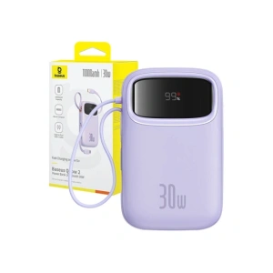 Hurtownia GSM - Baseus QPow 2 10000mAh 30W 2xUSB-C Powerbank (lila) - BSU8889 - {ean13} - Hurt