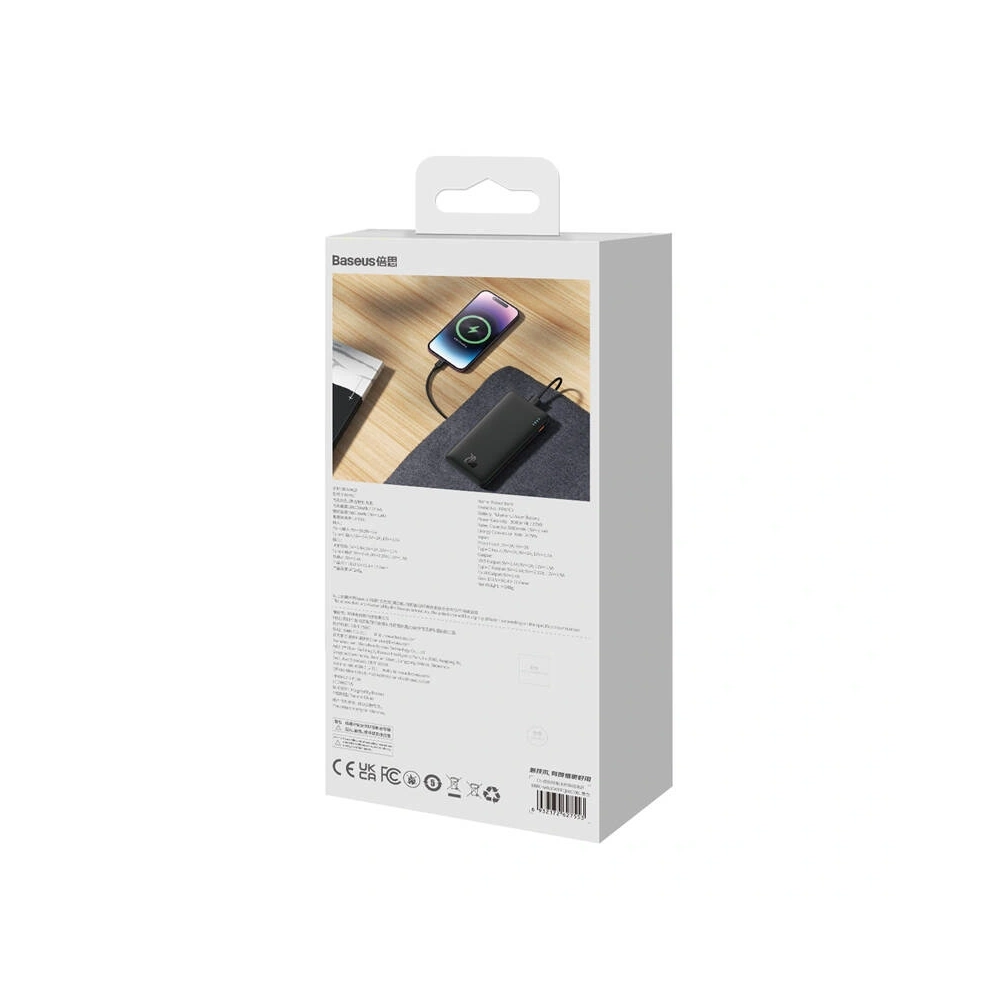 Hurtownia GSM - Powerbank Baseus Airpow 10000mAh 20W (černý) - BSU8890 - {ean13} - Hurt