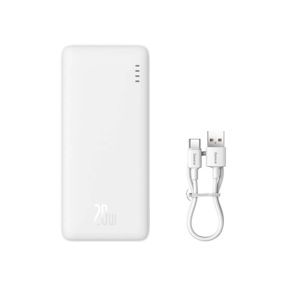 Hurtownia GSM - Baseus Airpow 10000mAh 20W powerbank (alb) - BSU8891 - {ean13} - Hurt