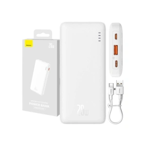 Hurtownia GSM - Baseus Airpow 10000mAh 20W Powerbank (weiß) - BSU8891 - {ean13} - Hurt