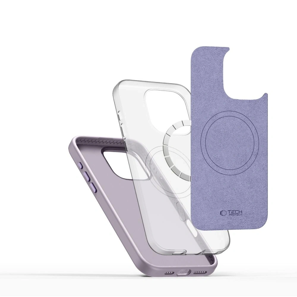 Hurtownia GSM - Etui Tech-Protect Silicone Pure MagSafe Apple iPhone 16 Pro Max Mauve - THP3557 - {ean13} - Hurt