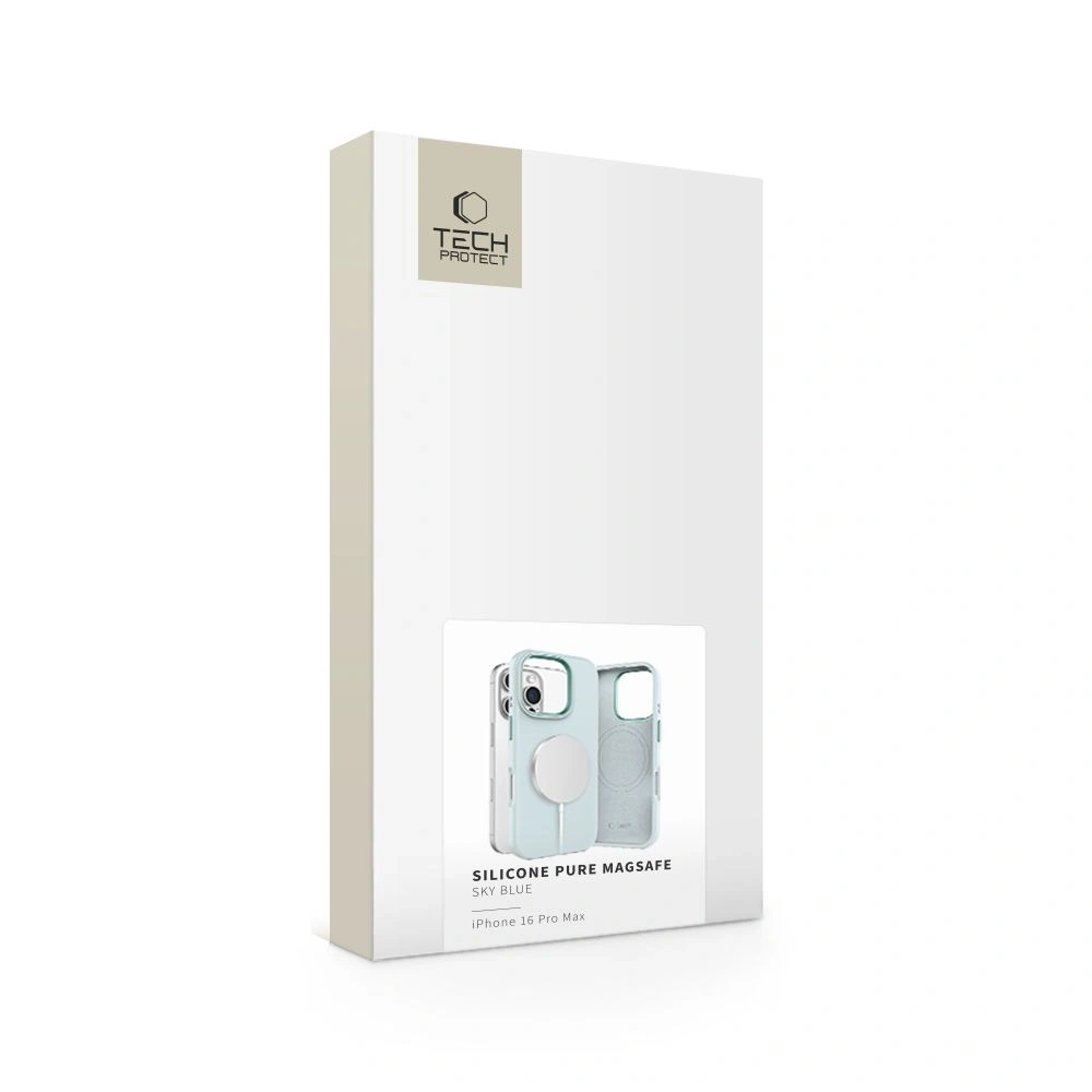Hurtownia GSM - Tech-Protect Szilikon Pure MagSafe Apple iPhone 16 Pro Max Égkék - THP3558 - {ean13} - Hurt