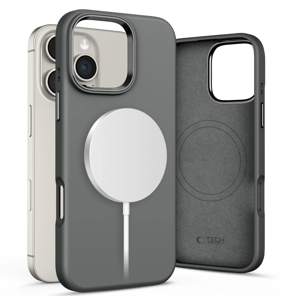 Hurtownia GSM - Etui Tech-Protect Silicone Pure MagSafe Apple iPhone 16 Pro Max Clay - THP3559 - {ean13} - Hurt
