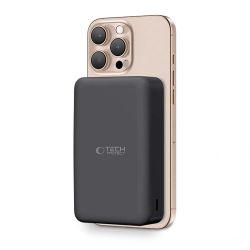 Powerbank Tech-Protect PB12 LifeMag 15W MagSafe 20000mah Black