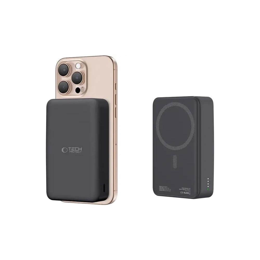 Hurtownia GSM - Tech-Protect PB12 LifeMag Powerbank 15W MagSafe 20000mah Negru - THP3562 - {ean13} - Hurt