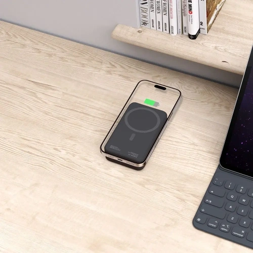 Powerbank Tech-Protect PB12 LifeMag 15W MagSafe 20000mah Black